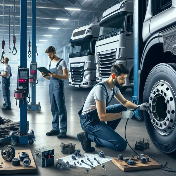 Замена датчиков скорости ABS/ESP для Volvo, Scania, Mercedes, Renault, DAF,