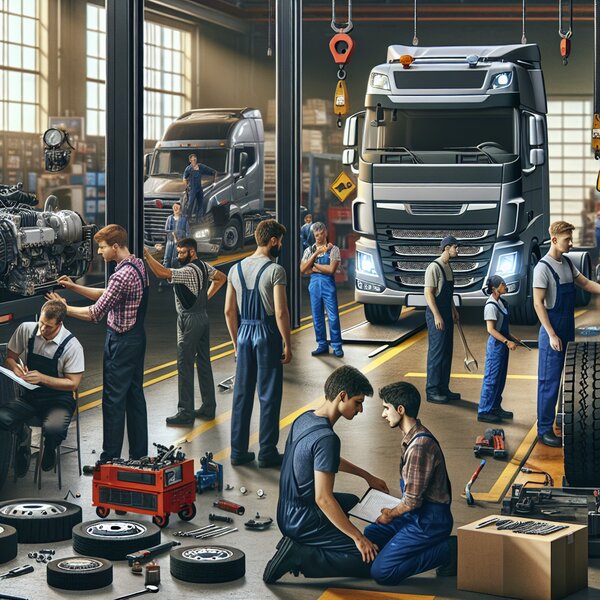 Ремонт и калибровка датчиков угла поворота колеса для Volvo, Scania, Mercedes,