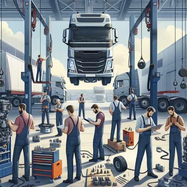 Замена и настройка датчиков ABS для Volvo, Scania, Mercedes, Renault, DAF,