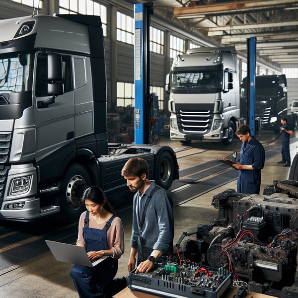 Диагностика и настройка системы ESP для Volvo, Scania, Mercedes, Renault, DAF,