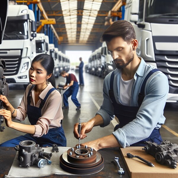 Регулировка и настройка тормозных клапанов для Volvo, Scania, Mercedes, Renault