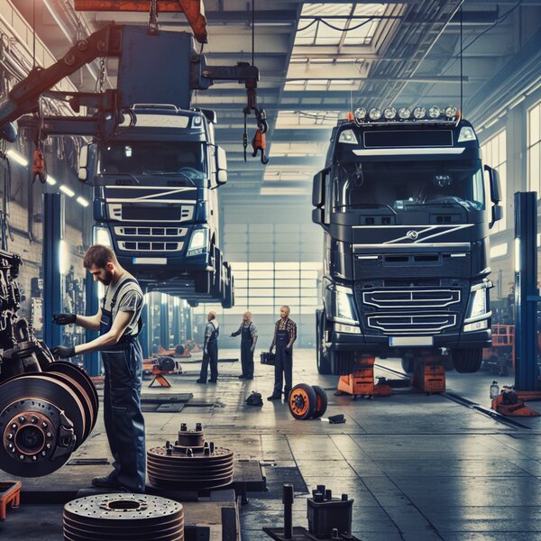 Обслуживание и проверка антизаноса для Volvo, Scania, Mercedes, Renault, DAF,