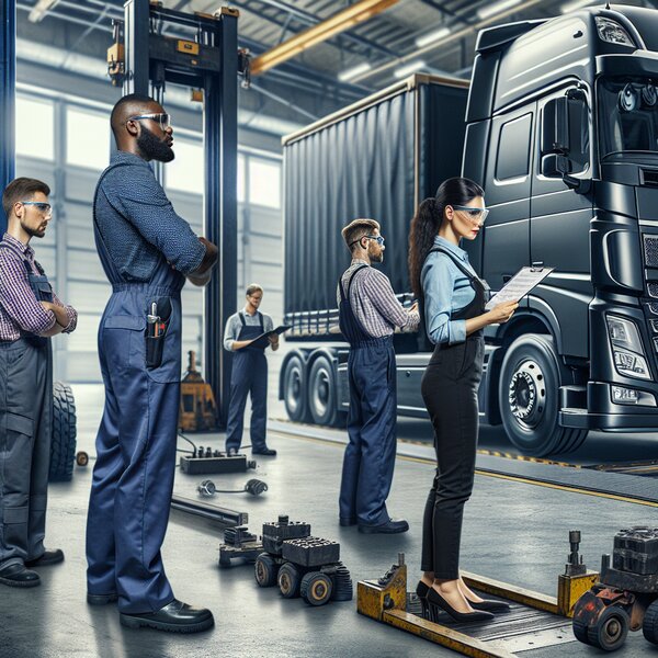 Эффективная проверка тормозов для грузовиков: Volvo, Scania, Mercedes, DAF,