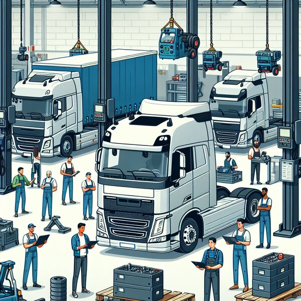 Ремонт и замена датчиков тормозной системы прицепов Volvo, Scania, Mercedes,