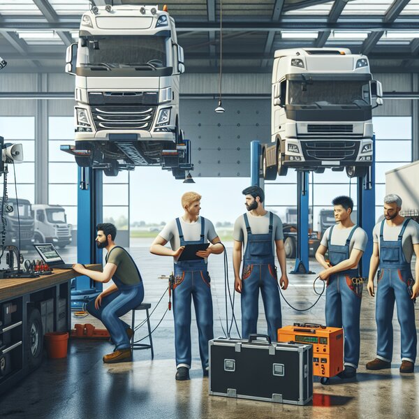 Установка и настройка спутникового мониторинга для грузовиков Volvo, Scania,