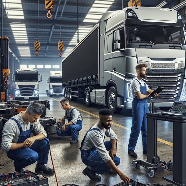 Проверка и настройка бортовых компьютеров грузовиков Volvo, Scania, Mercedes,