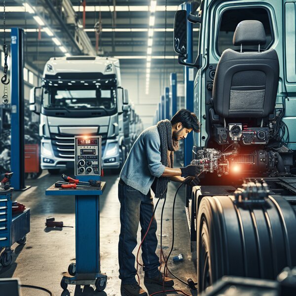 Установка и обслуживание подогрева сидений для тягачей Volvo, Scania, Mercedes,