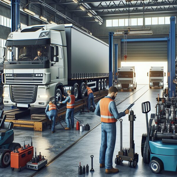 Ремонт и замена систем автоматической смазки тягачей и прицепов Volvo, Scania,