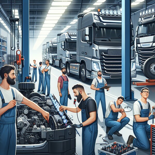 Ремонт и настройка автоматического включения фар для Volvo, Scania, Mercedes,