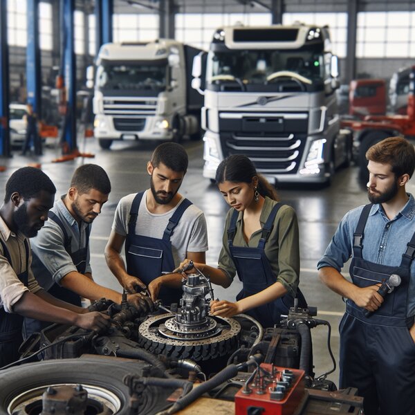 Ремонт и настройка сцепления тягачей Volvo, Scania, Mercedes, Renault, DAF,