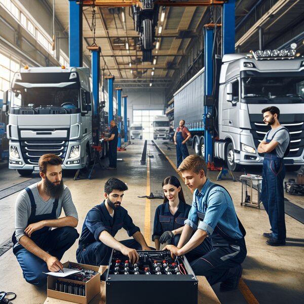 Установка и настройка системы управления освещением прицепов Volvo, Scania,