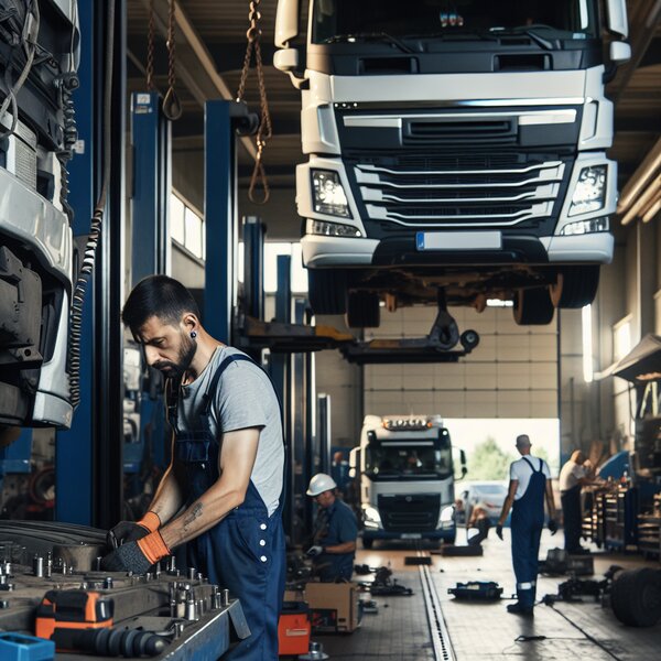 Ремонт и обслуживание автотранспорта Volvo, Scania, Mercedes, Renault, DAF,