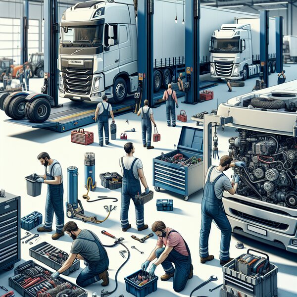 Ремонт системы охлаждения рефрижераторов Volvo, Scania, Mercedes, Renault, DAF,