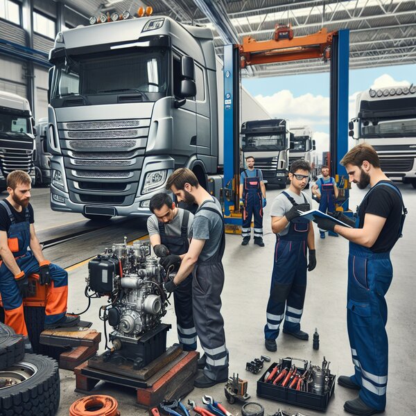 Ремонт и замена компрессора рефрижератора Volvo, Scania, Mercedes, Renault, DAF