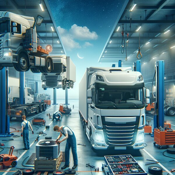 Замена и обслуживание кондиционеров в рефрижераторных установках Volvo, Scania,