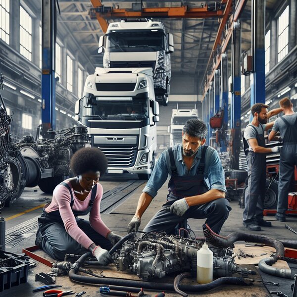 Ремонт и замена шлангов и трубок охлаждения для Volvo, Scania, Mercedes,