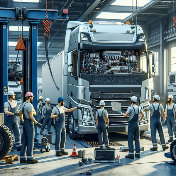 Ремонт и обслуживание конденсаторных систем охлаждения для грузовиков Volvo,