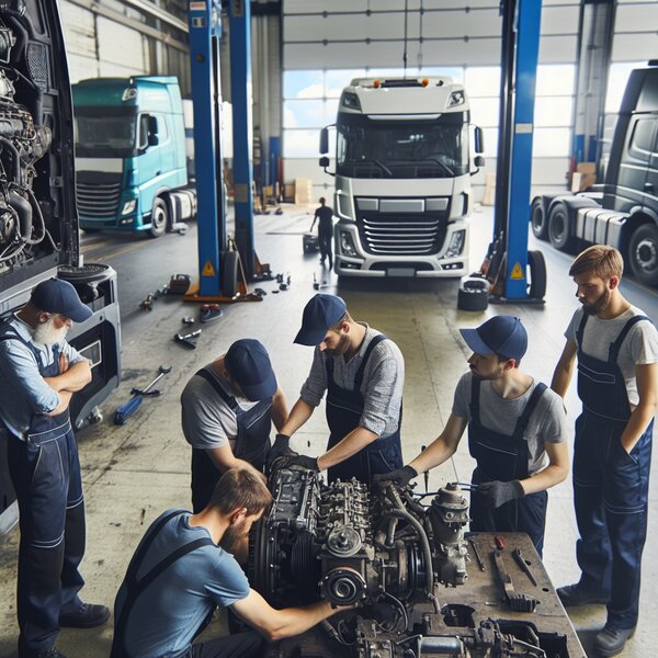 Ремонт и замена тормозной системы рефрижераторов Volvo, Scania, Mercedes,