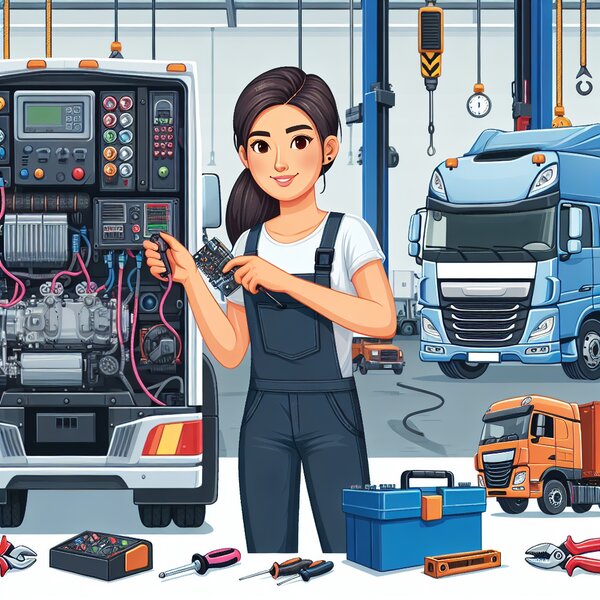 Ремонт и обслуживание пульта управления рефрижераторной установки для Volvo,