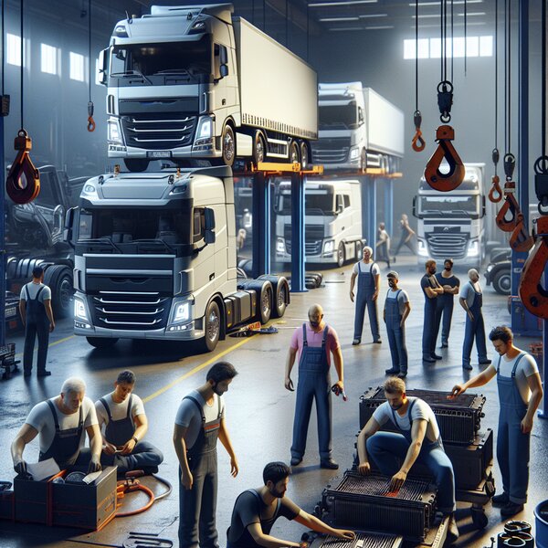 Замена теплообменников на рефрижераторах: Volvo, Scania, Mercedes, Renault, DAF