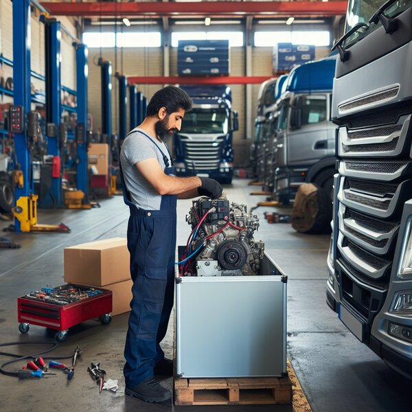 Ремонт и настройка системы контроля температуры рефрижераторов Volvo, Scania,