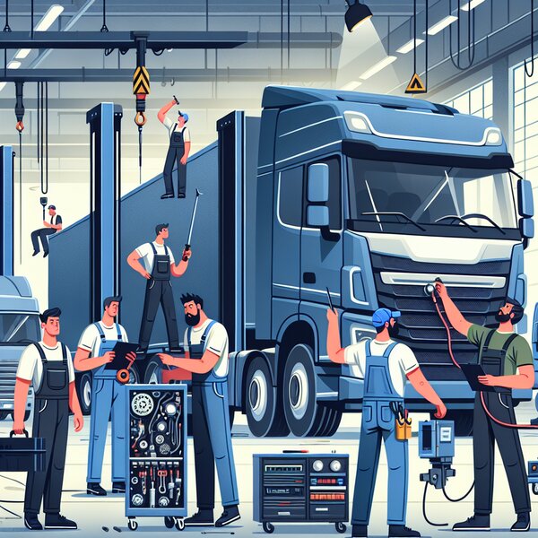 Ремонт и замена диагностики неисправностей рефрижераторов Volvo, Scania,