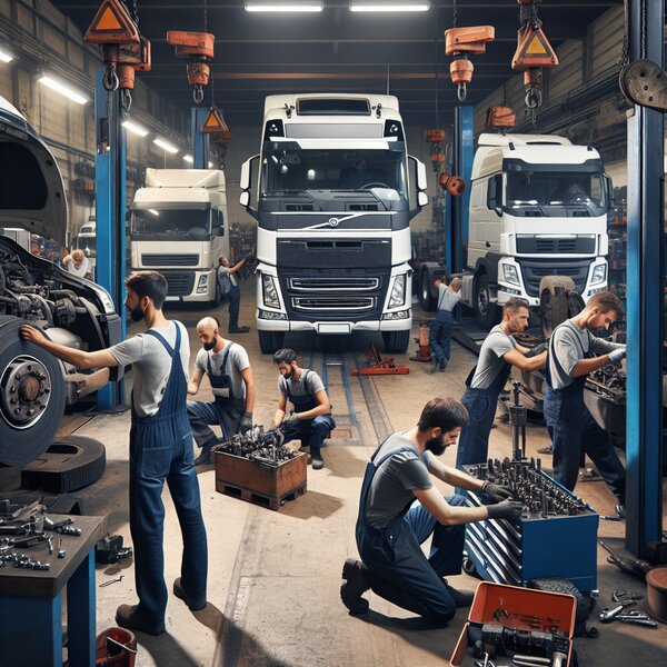 Замена тормозного рычага Volvo, Scania, Mercedes, Renault, DAF, Камаз, МАЗ,