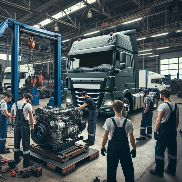 Снятие и установка генераторов Volvo, Scania, Mercedes, Renault, DAF, Камаз,