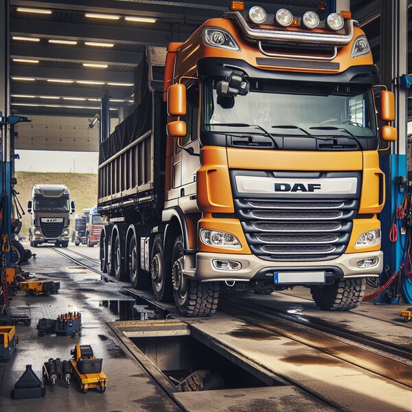 ТО DAF CF Construction: Профессиональное плановое техническое обслуживание для