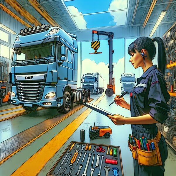 Плановое ТО DAF XG: Качественное техническое обслуживание вашего грузовика для