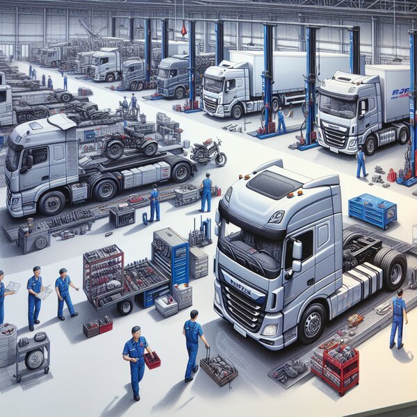 Плановое ТО Dongfeng Duolika D12 - Надежность и Долговечность вашего грузовика