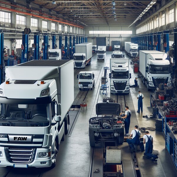 Плановое техническое обслуживание FAW 1010: быстрая и качественная проверка для