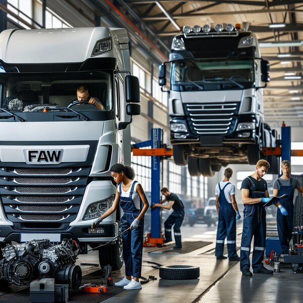 Плановое ТО FAW J5: Профессиональное техническое обслуживание для надежной