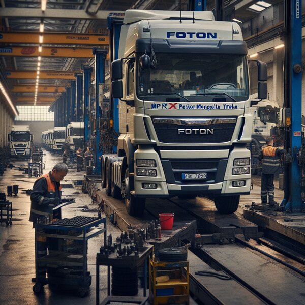 Плановое ТО Foton MP-X в Монголии: надежное обслуживание Parker