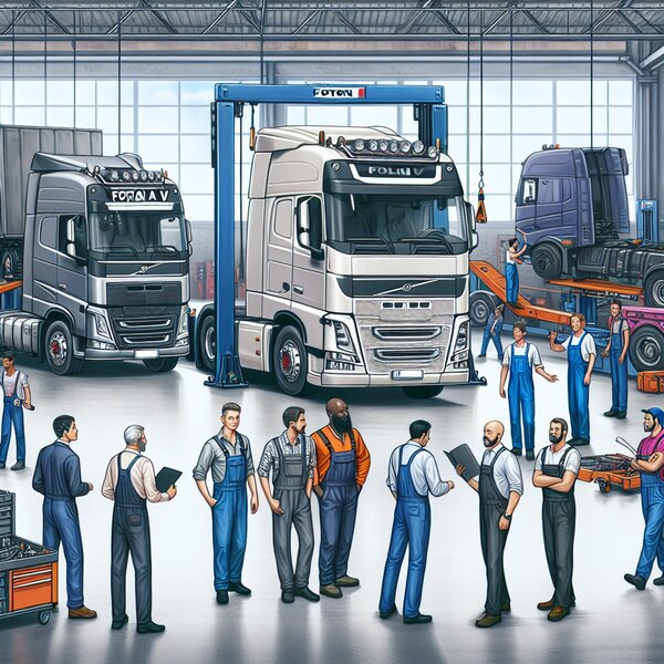 Плановое ТО для Foton Ollin V: надежность и безопасность вашего грузовика.