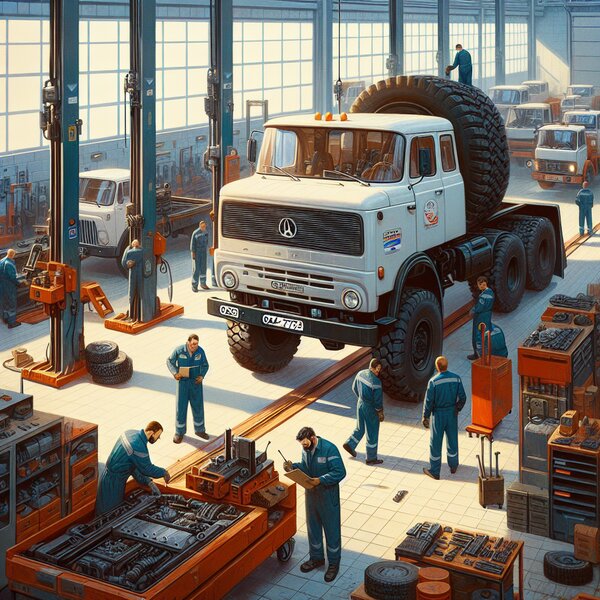 Плановое ТО ГАЗ-2752 Комби: качественное техобслуживание автомобиля.