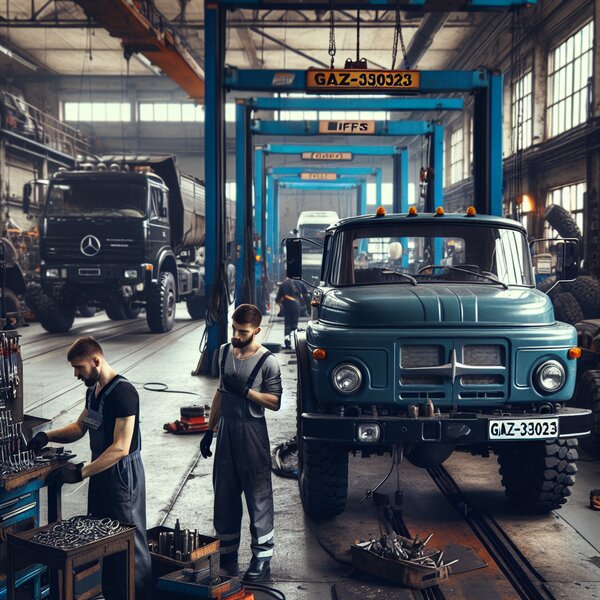 Плановое ТО ГАЗ-33023 