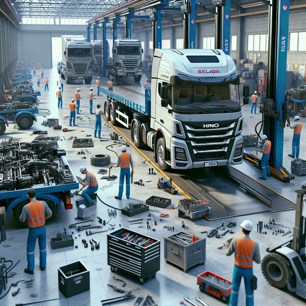 Плановое ТО Hino S'elega: Профессиональное обслуживание и диагностика для