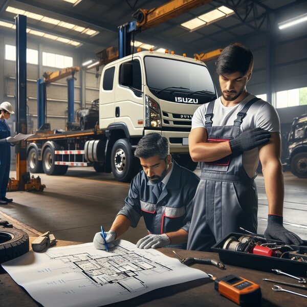 ТО Isuzu D-Max: Профессиональное плановое обслуживание и диагностика