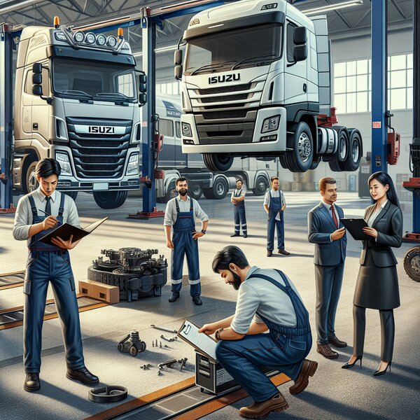 Плановое ТО автобусов Isuzu Erga: профессиональное техническое обслуживание для