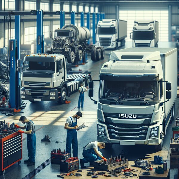 Плановое ТО Isuzu NPR 75L-K: надежное техническое обслуживание вашего