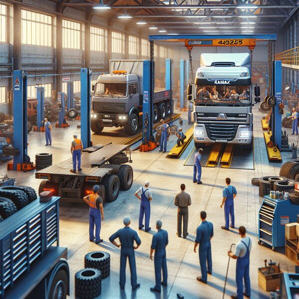 Плановое ТО для КАМАЗ-43255: профессиональное техническое обслуживание и