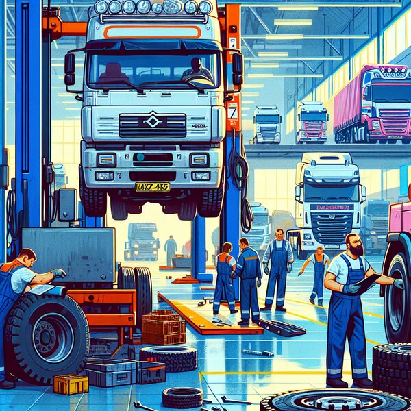 Плановое ТО КАМАЗ-4355: Качественное и Надежное Обслуживание.