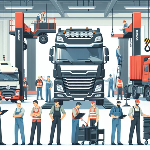 Плановое техническое обслуживание КАМАЗ-4410: надежность и безопасность вашего