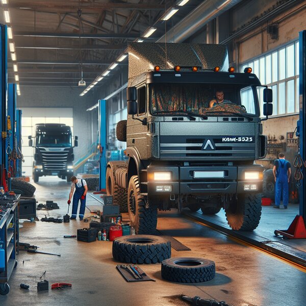 Плановое техническое обслуживание (ТО) КАМАЗ-5325: Услуги по качественному и