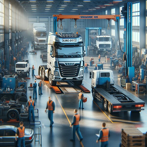 Плановое техническое обслуживание (ТО) для КАМАЗ-54112: Профессиональный сервис