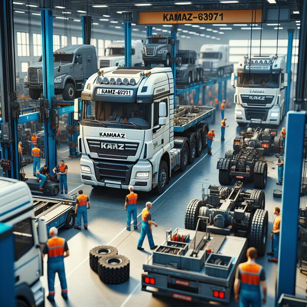Плановое ТО для КАМАЗ-63971: надежность и безопасность вашего автомобиля