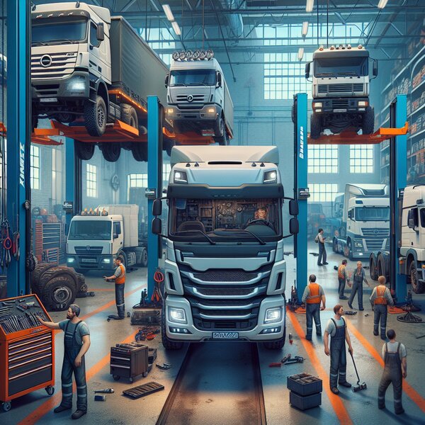 Плановое техническое обслуживание КАМАЗ-6520: профессиональный сервис для