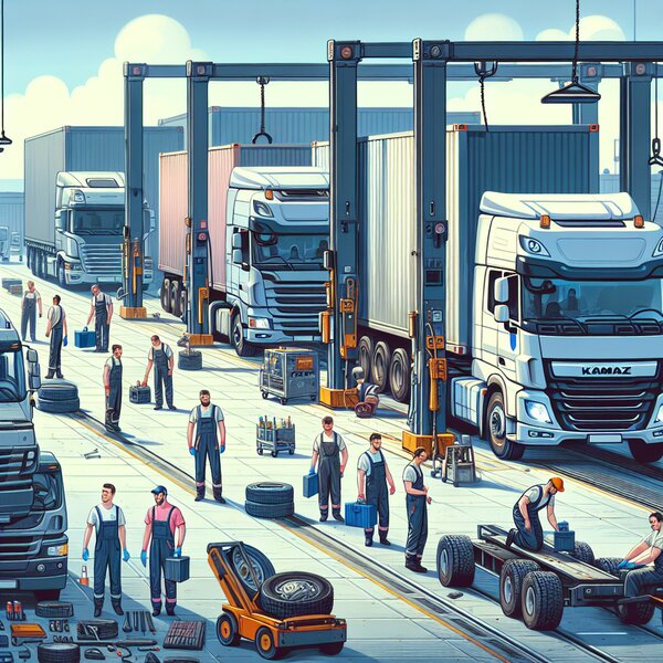 Плановое ТО КАМАЗ-6580: Профессиональное техническое обслуживание для надежной