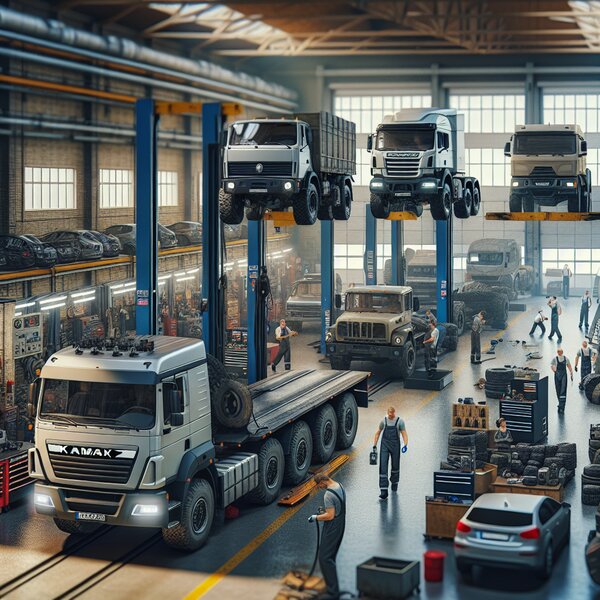 Плановое Техническое Обслуживание КАМАЗ-7360: Проверка и Уход